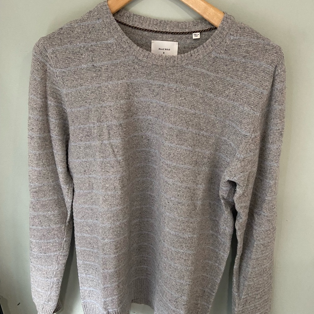 Billy Reid wool/silk/nylon blend sweater, medium